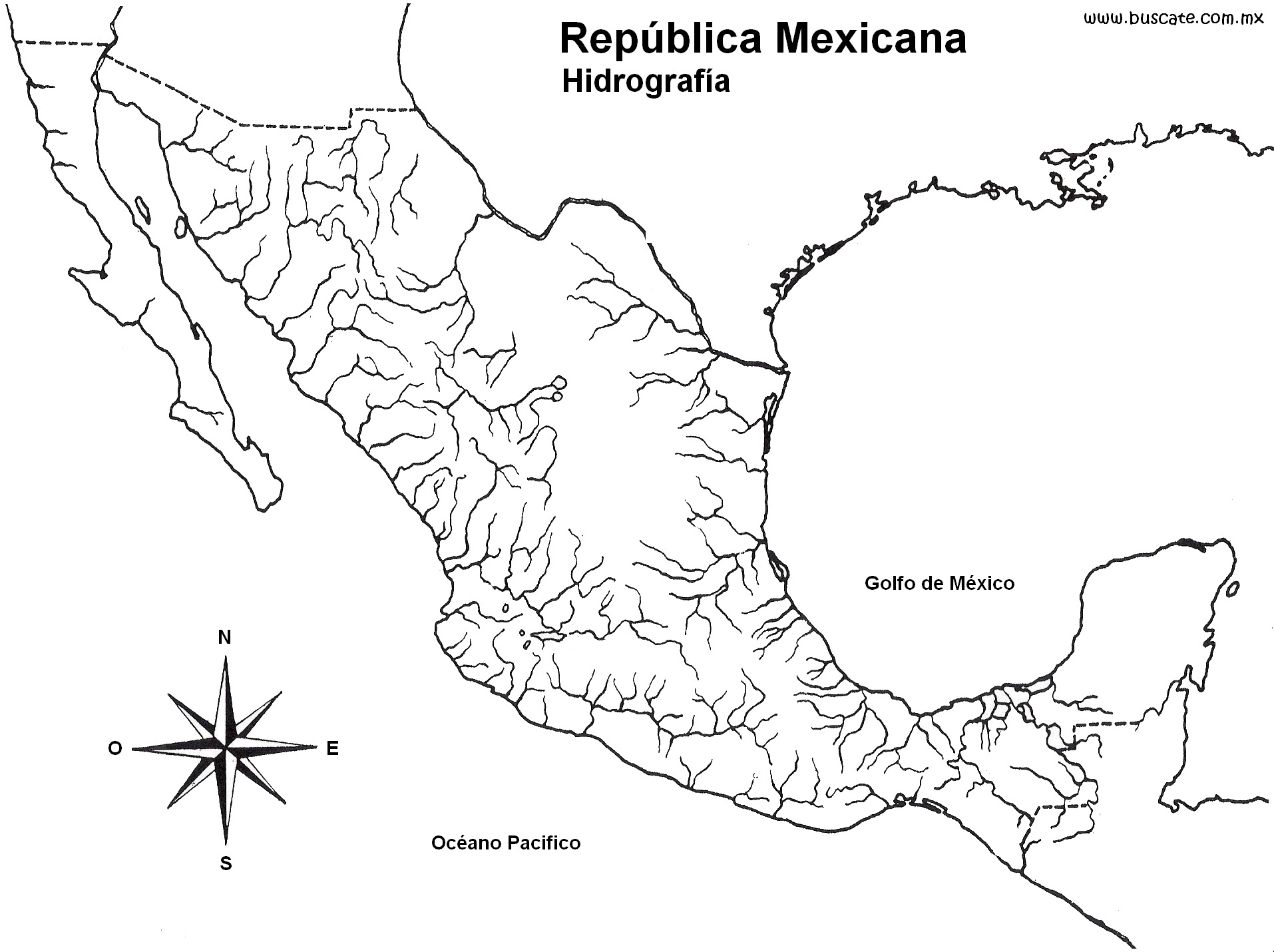 hidrografia de mexico